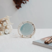 Akemi Suzuki 鈴木明美 - White Wall Plate - Small AS17