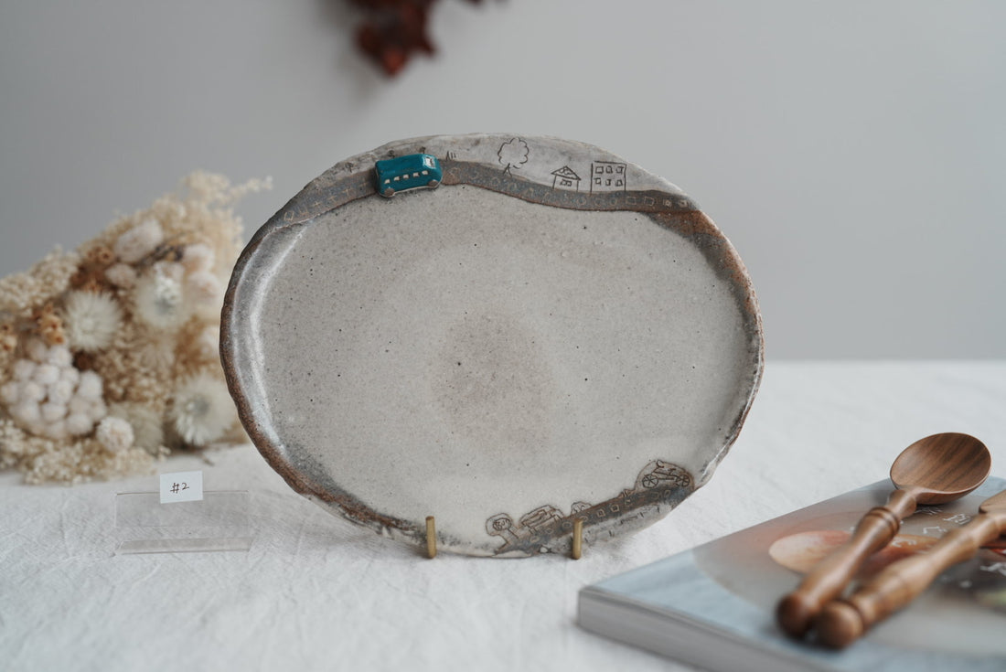 Akemi Suzuki 鈴木明美 - Road Collection Oval Plate AS16