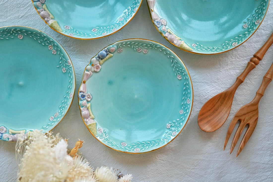 Kimiko Yamamoto 山本貴美子 - 14.5cm Round Plate KY05