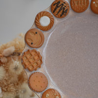 TAMA10- 16 Cookie Plate - Peach TA08