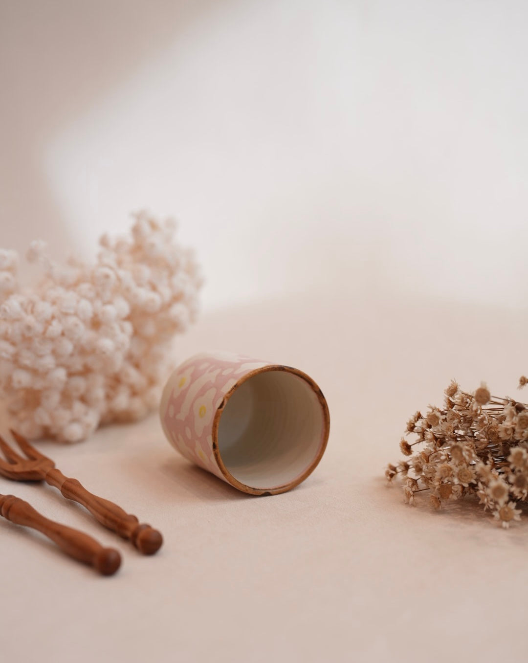 Makiko Sato 佐藤牧子- Pink Mixed Pattern Free Cup MS16