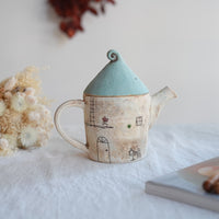 Akemi Suzuki 鈴木明美 - White Wall Collection Teapot AS24