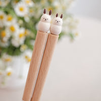 Plumpy Natural Wood Chopsticks