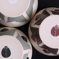 BAIYA Studio Handmade Brownie Tulip Bowl