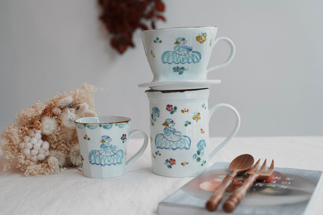 TATA Pottery Studio 田中大輝 & 田边桂- Porcelain Jug TP18 #1