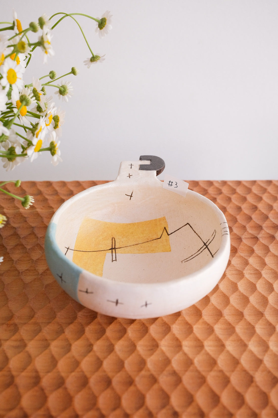 Hacorie 石丸和美 Bowl With Handle - Geometry HC05