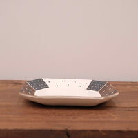 Emishi Kobo 池田匡優&美弥子 - Wide Octagon Plate Small EK05