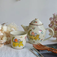 TATA Pottery Studio 田中大輝 & 田边桂- Slip Teapot TP20 #1