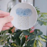 Natsumi Iino 飯野夏實 Mini Plate - Golden Rain NI004