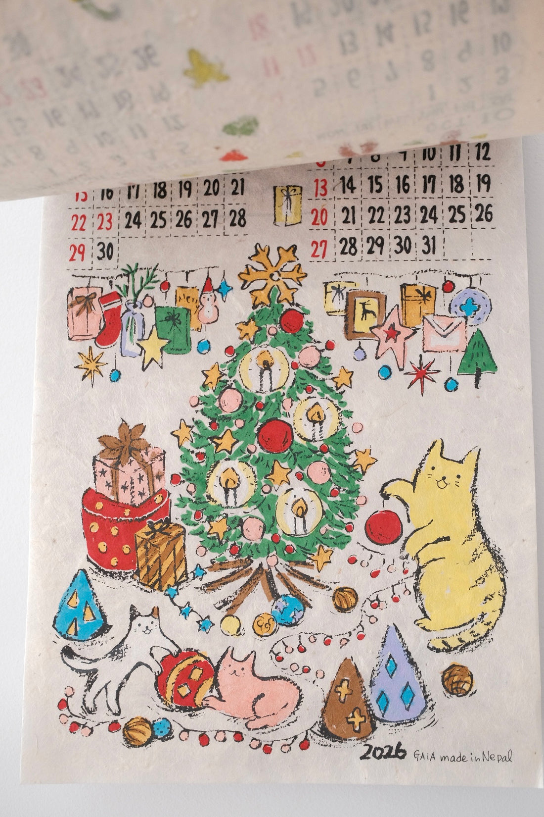 Nepal Paper Calendar 2026