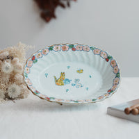 TATA Pottery Studio 田中大輝 & 田边桂- Porcelain Oval Bowl - Medium TP09 #4