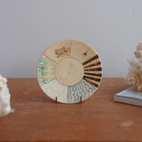 Shoko Hirano 平野照子 Cat Small Plate SR12 #1