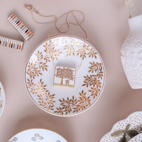 Natsumi Iino 飯野夏實 Gold Decor Small Plate - Bird NI005b