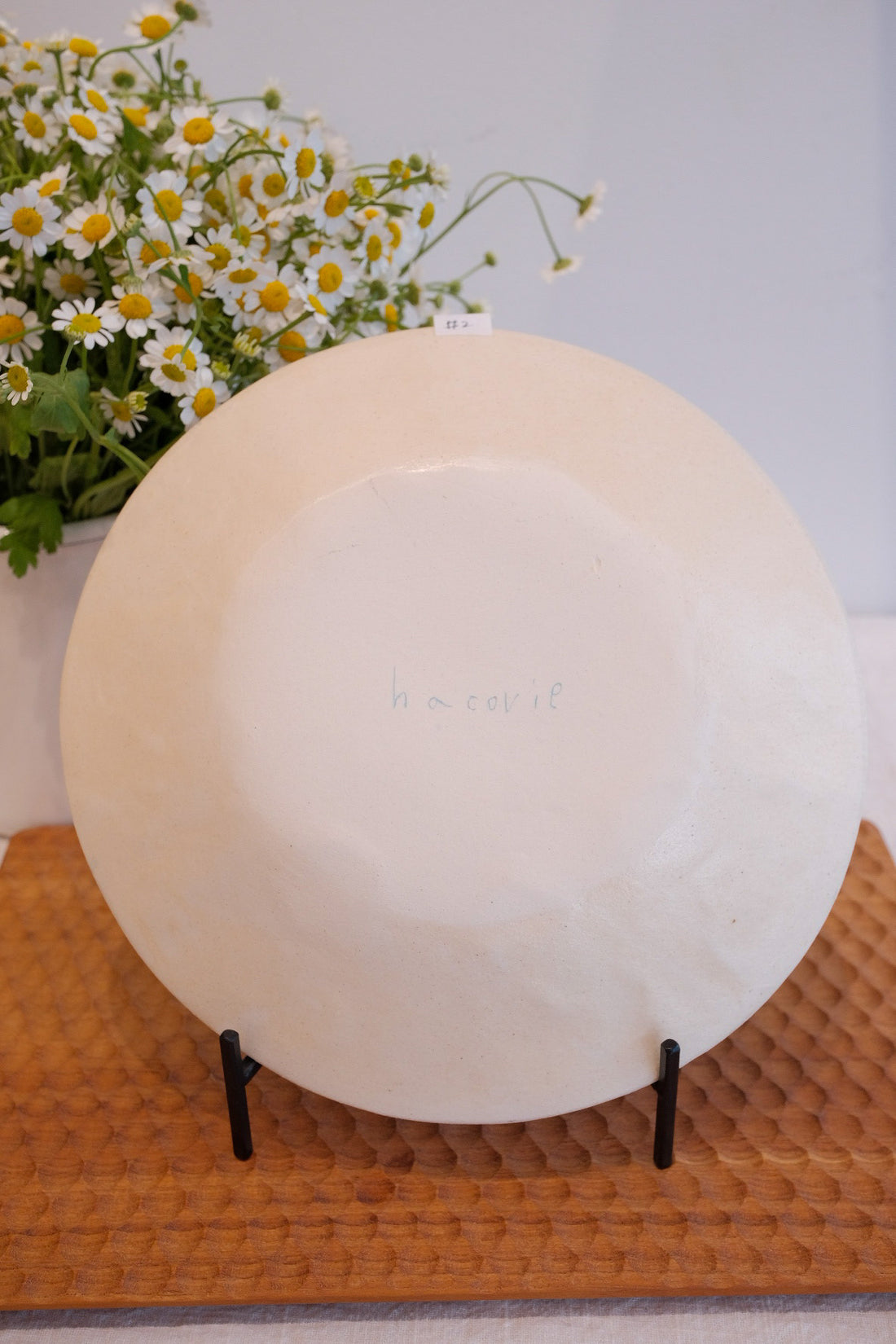 Hacorie 石丸和美 Round Plate - Stamp HC15