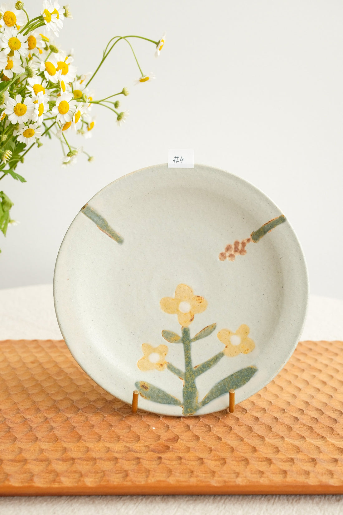 Makiko Okizawa 冲澤真纪子- 15cm Flower Plate MA05