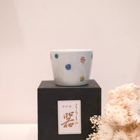 Arita ware Choko Cup - Snow Flake