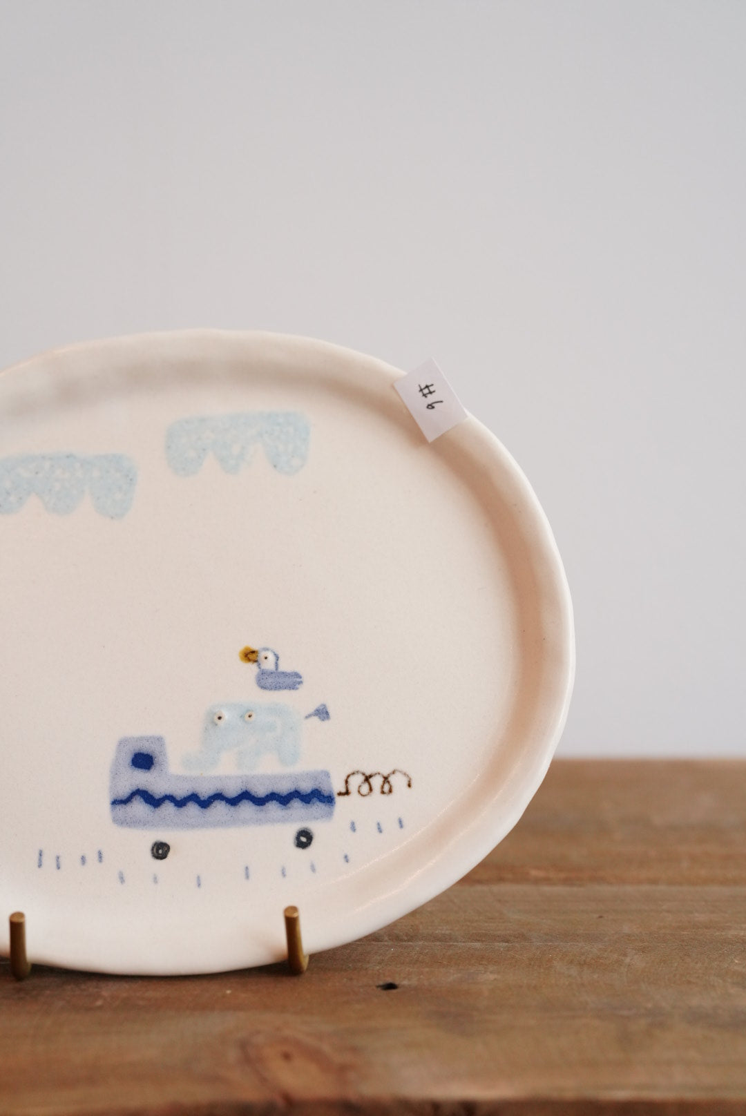 Aya Furusawa 古澤彩- Oval Plate AF07-6