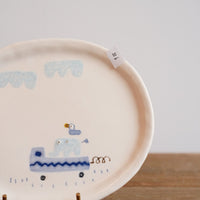 Aya Furusawa 古澤彩- Oval Plate AF07-6