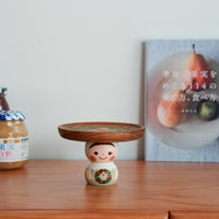 Kiezakka 木繪雜貨 Pedestal Plate - Christmas KZ01