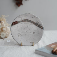 Akemi Suzuki 鈴木明美 - Road Collection Red Car 15cm Plate AS18