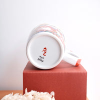 夕立窯 Japanese Style Red Mt. Fuji Mug