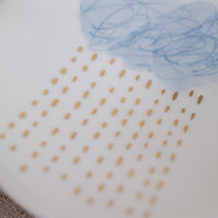 Natsumi Iino 飯野夏實 Mini Plate - Golden Rain NI004