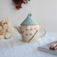 Akemi Suzuki 鈴木明美 - White Wall Collection Teapot AS24