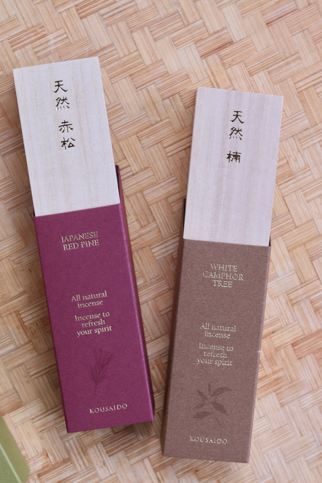 Incense Kousaido Incense Sticks - Natural Collection