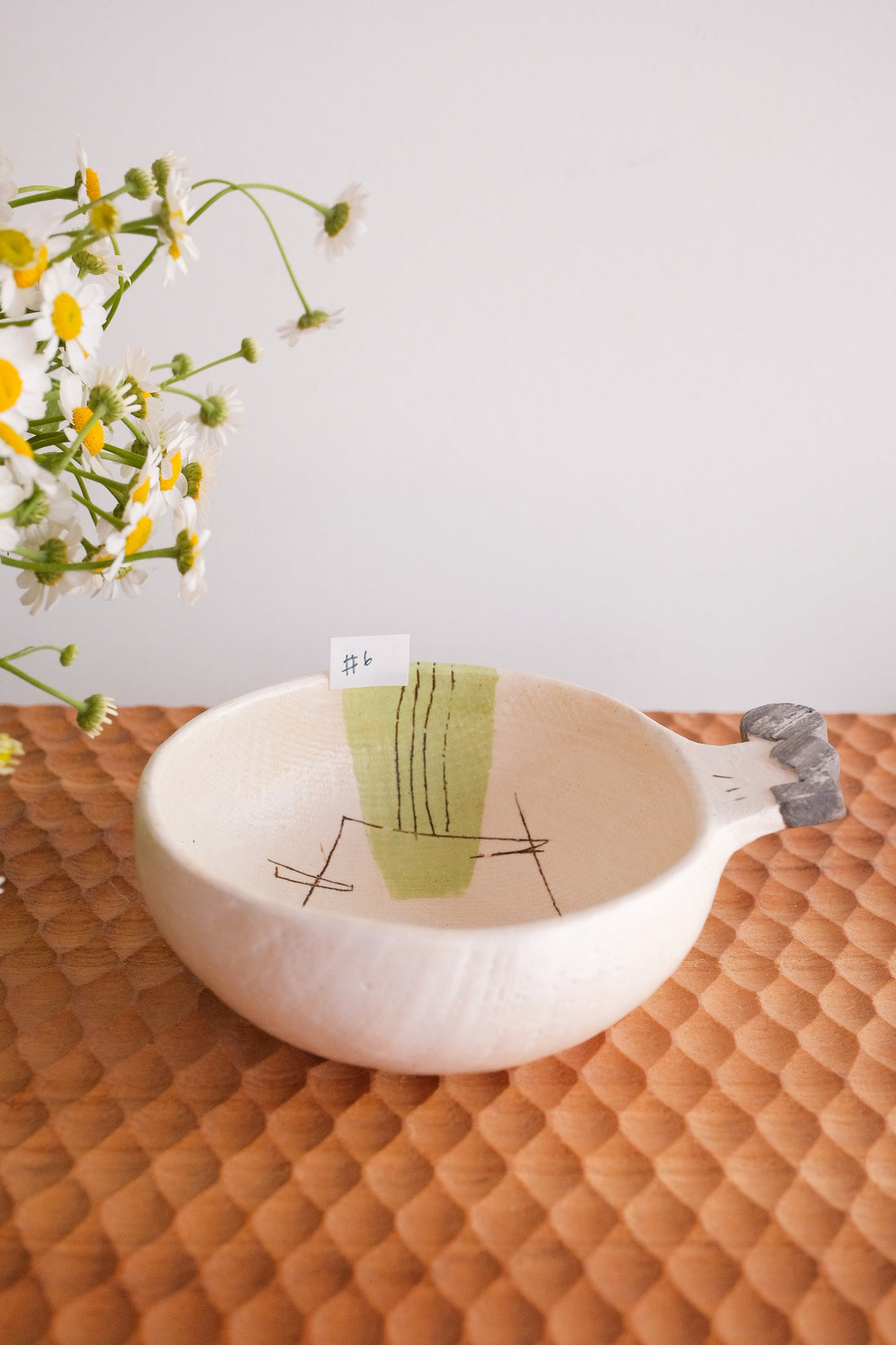 Hacorie 石丸和美 Bowl With Handle - Geometry HC05