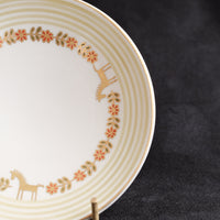 Natsumi Iino 飯野夏實 Gold Decor Small Plate - Horse NI005a