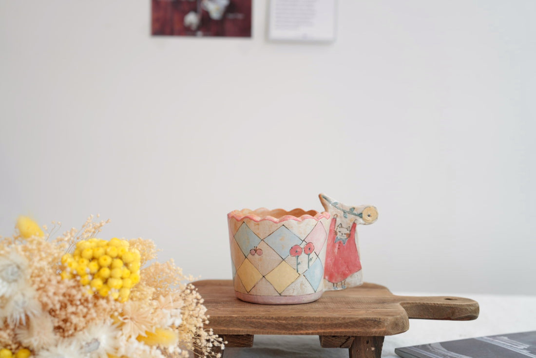 Cozy Nook - Cat Handle Mug- CN06 #1