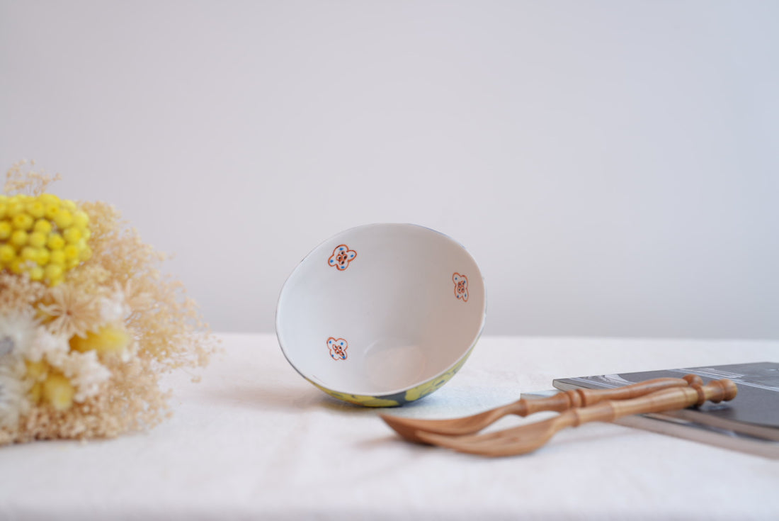 Hamasaka Naoko 浜坂尚子  Hand Painted Bowl - HN03 #6