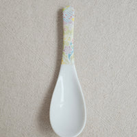 Japanese Ceramic Soup Spoon