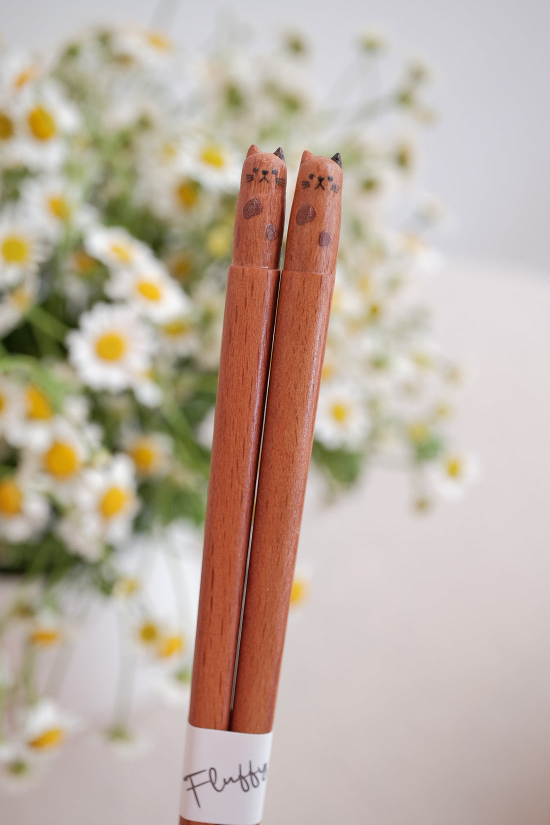 Fluffy Natural Wood Chopstick