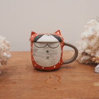 Fumiko Tsuchihashi 土橋文子 - Mug with Lid FT10 #6