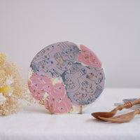 Hamasaka Naoko 浜坂尚子  Hand Painted Saucer - HN01 #2