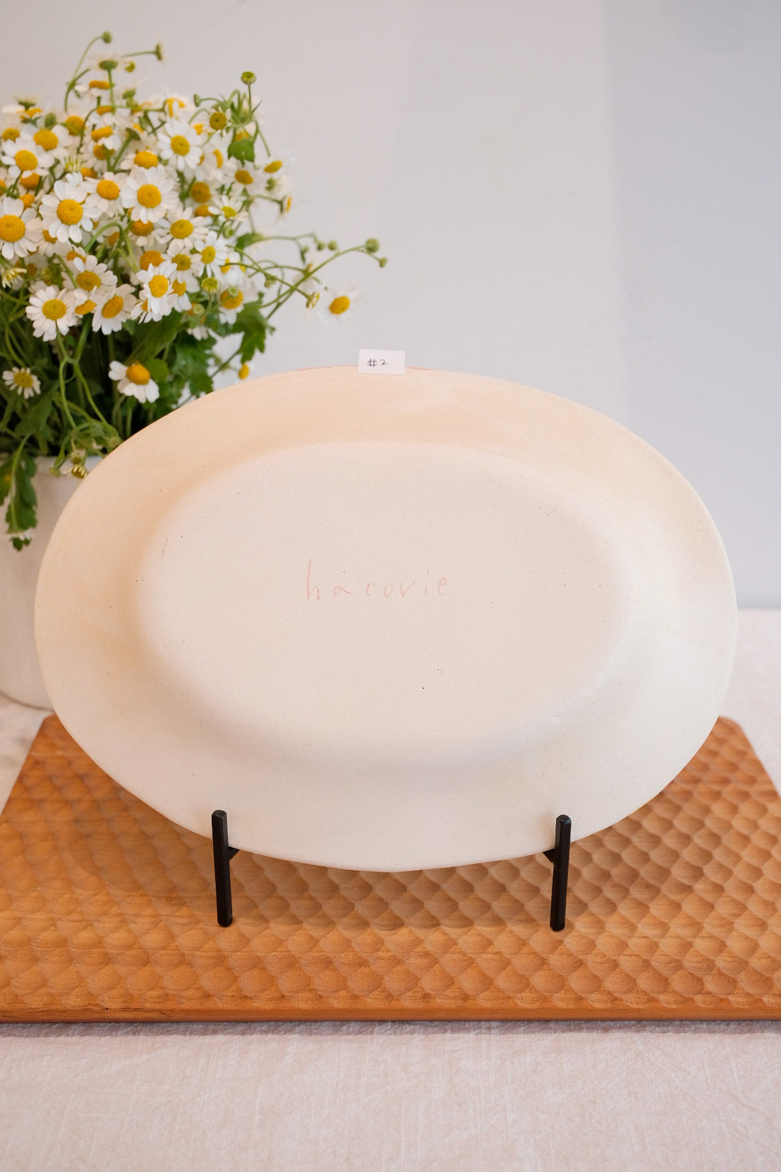 Hacorie 石丸和美 Oval Plate - Geometry HC07