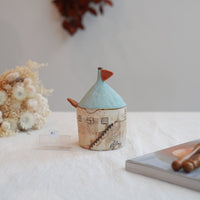 Akemi Suzuki 鈴木明美 - Blue Salt/Sugar Jar AS01a