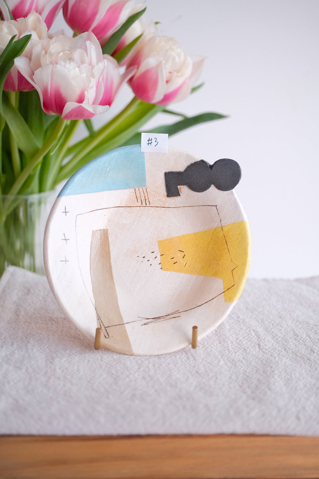 Hacorie 石丸和美 Mug with Saucer - Irregular Shape HC24