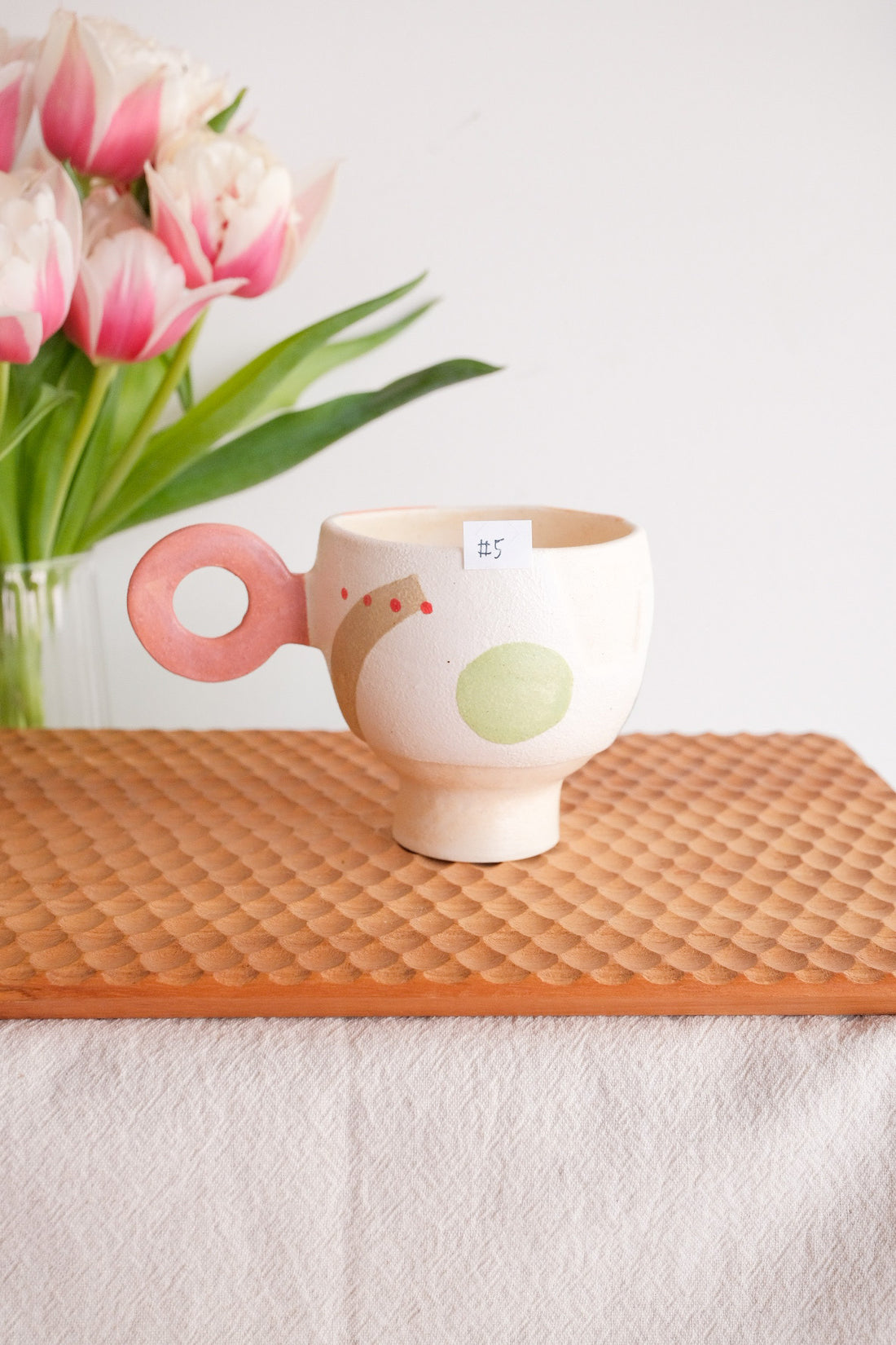 Hacorie 石丸和美 Footed Mug - Geometry HC04