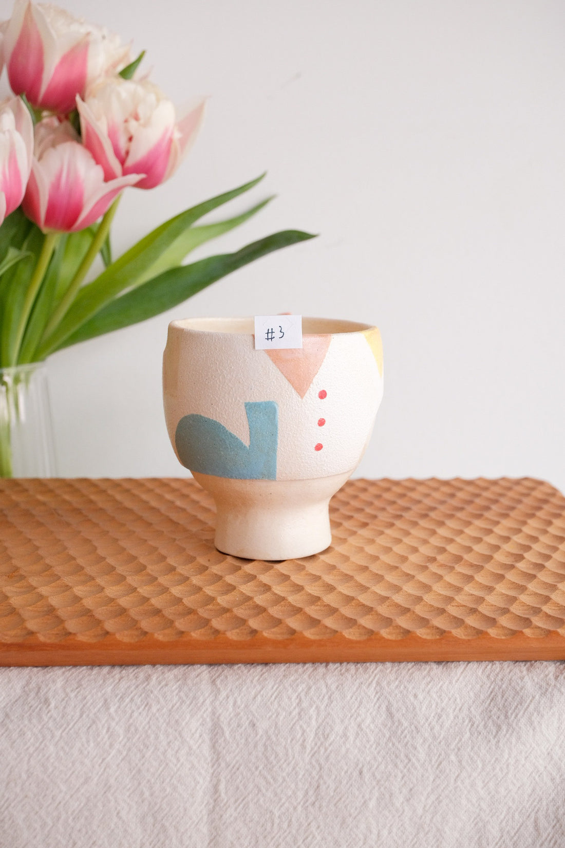 Hacorie 石丸和美 Footed Mug - Geometry HC04