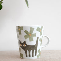 Natsumi Iino 飯野夏實 Mug - Cat NI011a