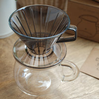 KINTO SCS Plastic Brewer Clear Grey