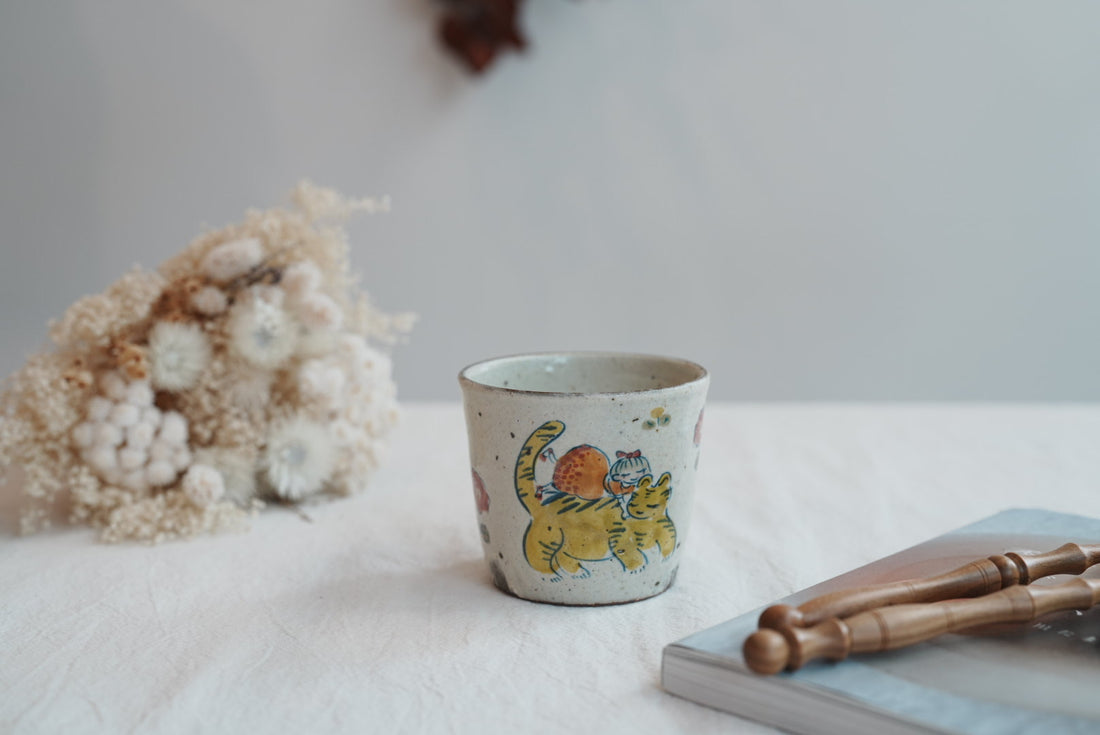 TATA Pottery Studio 田中大輝 & 田边桂- Slip Cup TP03 #3