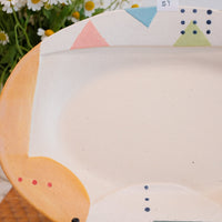 Hacorie 石丸和美 Oval Plate - Geometry HC07