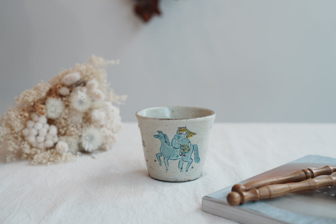 TATA Pottery Studio 田中大輝 & 田边桂- Slip Cup TP03 #4