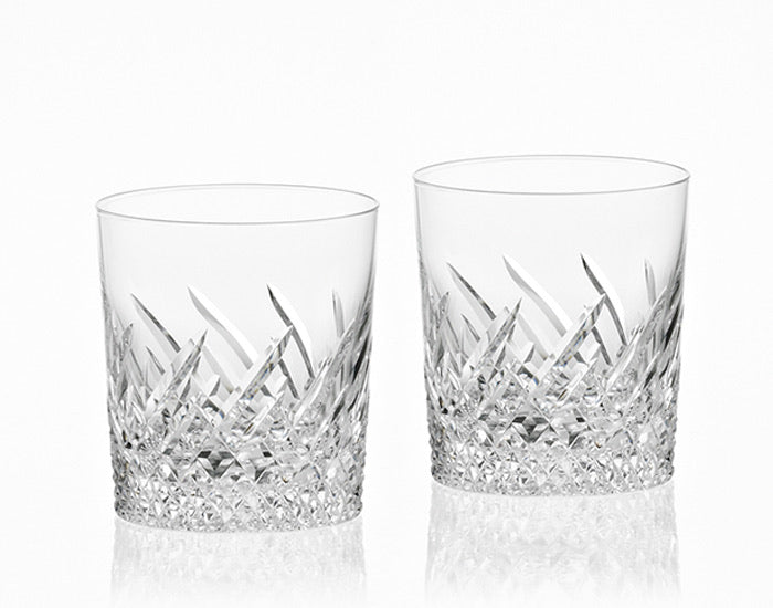 Kagami Crystal - Whisky Glass, A pair of Whiskey Glasses