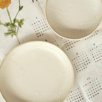 Mashiko Pottery Yoshizawa Lazy Cat Plate