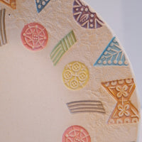 Hacorie 石丸和美 Round Plate - Stamp HC15