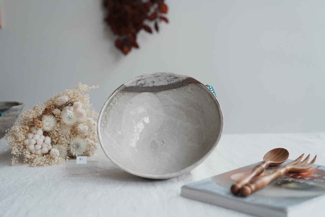 Akemi Suzuki 鈴木明美 - Blue Car Ramen Bowl - 18cm AS14b